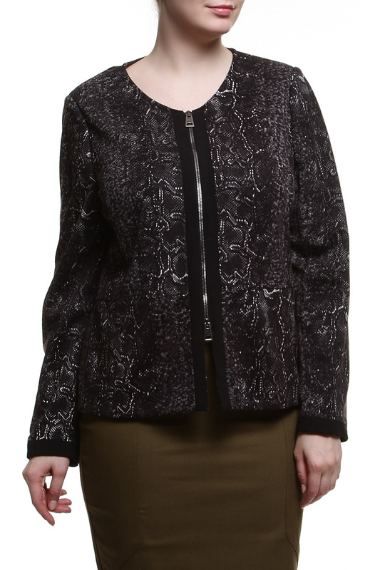 

Жакет женский Paola Joy 332603-1 серый 52 IT, 332603-1