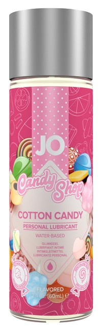 Купить Смазка на водной основе Candy Shop Cotton Candy с ароматом сладкой ваты 60 мл., System JO