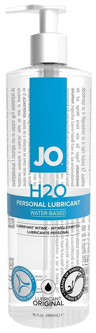 

Гель-лубрикант System JO Personal H2O на водной основе 480 мл