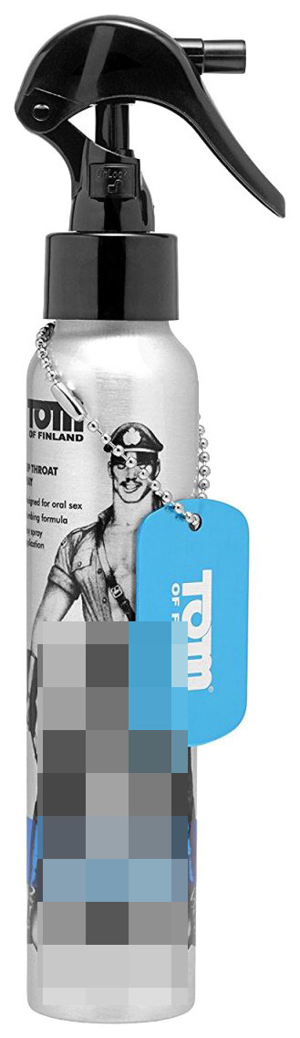 Tom Of Finland Deep Throat Spray, Спрей для лёгкого проникновения во время орального секса Tom of Finland 118 мл, XR Brands  - купить