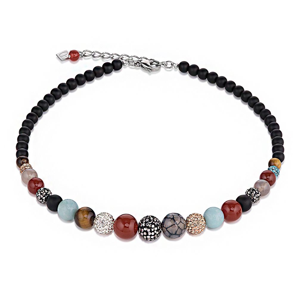 

Бусы женские Coeur de Lion 4888/10-1561, кристаллы, 4888/10-1561