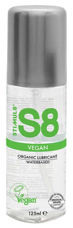 Купить Веганский Vegan Lube, Веганский лубрикант на водной основе S8 Vegan Lube 125 мл., Stimul8