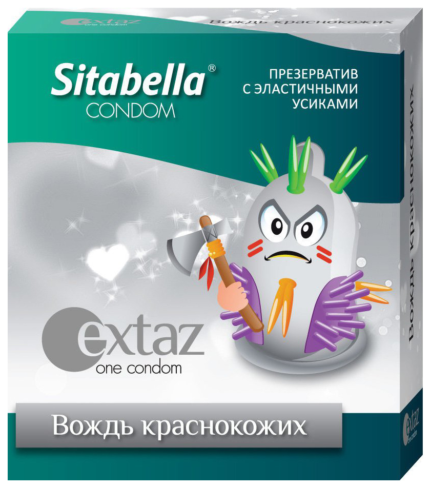 фото Презерватив sitabella extaz вождь краснокожих 1 шт.