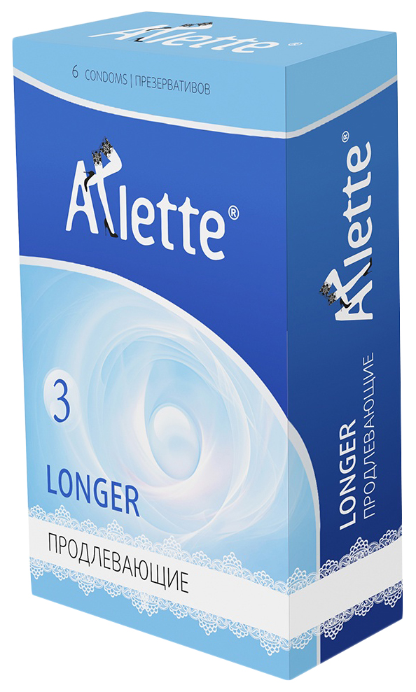 фото Презервативы arlette longer с продлевающим эффектом 6 шт.