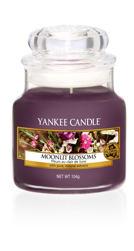 фото Свеча ароматическая yankee candle moonlight blossom/ лунный букет 25-40 ч
