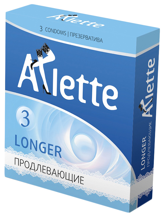 Купить Презервативы Arlette Longer с продлевающим эффектом 3 шт.