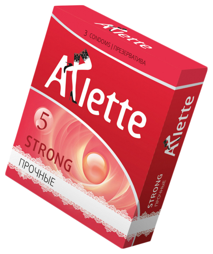 Купить Ультрапрочные презервативы Arlette Strong 3 шт.