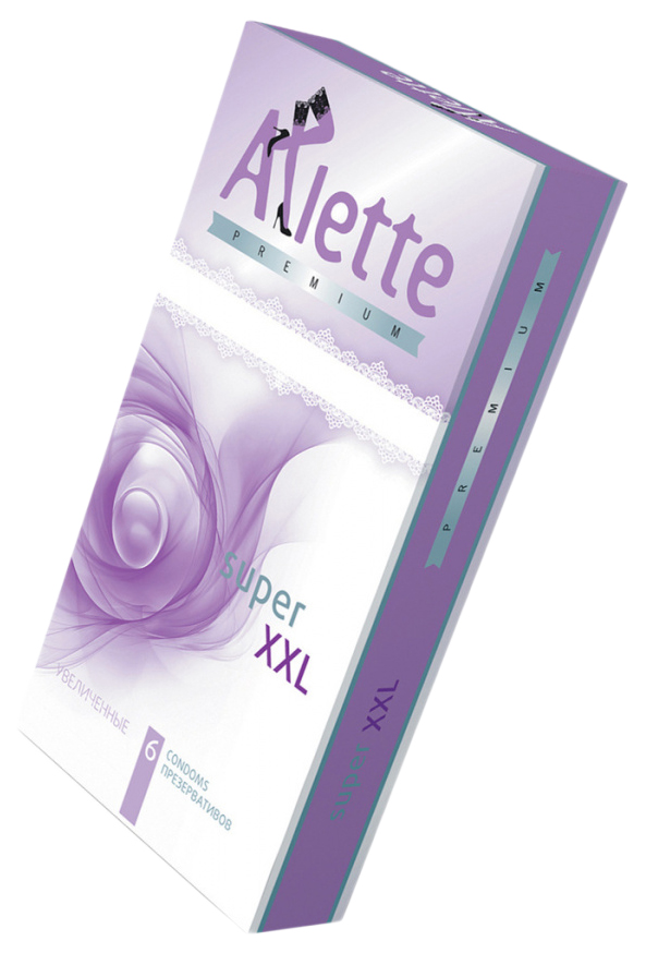 Купить Увеличенные презервативы Arlette Premium Super XXL 6 шт.