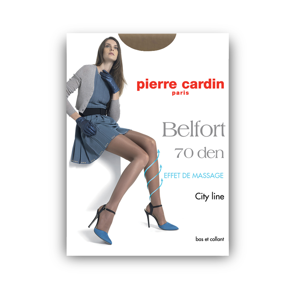 

Колготки женские Pierre Cardin BELFORT 70 бежевые, Бежевый, BELFORT 70