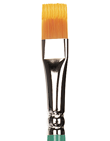 фото Кисть плоская синтетическая/illusion fun fur brush, 10 мм/kryolan/8507