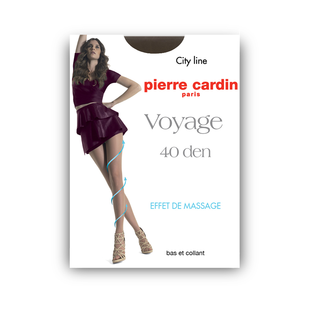 

Колготки женские Pierre Cardin VOYAGE 40 загар 3, VOYAGE 40