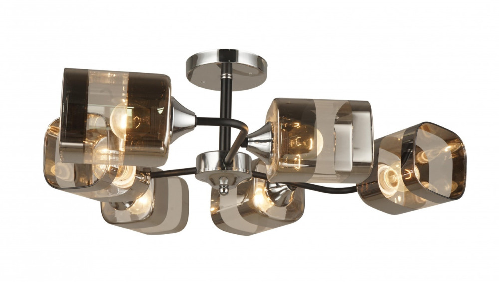 

Потолочная люстра Imex MD.1548-6-S-CH+BK, Imex MD.1548-6-S-CH+BK