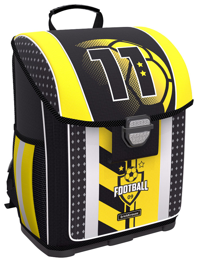 

Ранец детский ErichKrause ErgoLine 16L Football Time, Черный