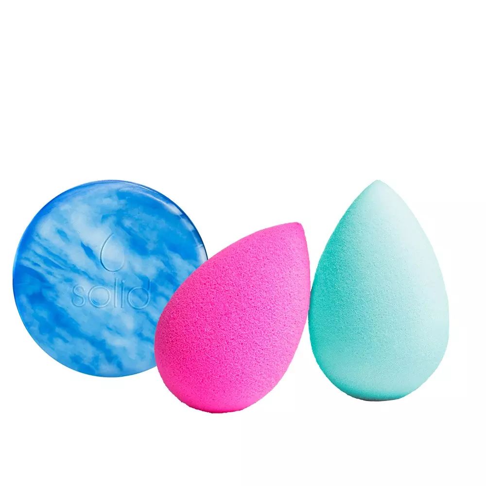 Набор Beautyblender Good Vibrations спонж 2 шт + мыло для очистки