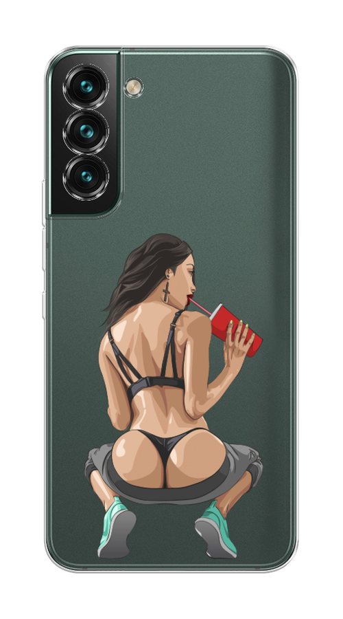 

Чехол на Samsung Galaxy S22 Plus "Сочные булочки", Бежевый;красный;черный, 2103950-6