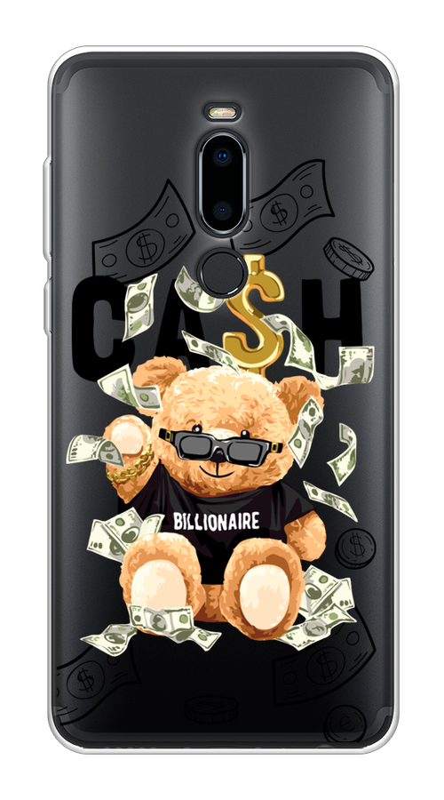 

Чехол на Meizu M8 "Big cash", Черный;серый;бежевый, 73150-6