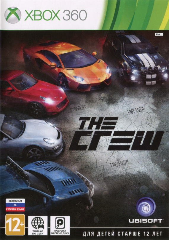 Игра The Crew для Microsoft Xbox 360