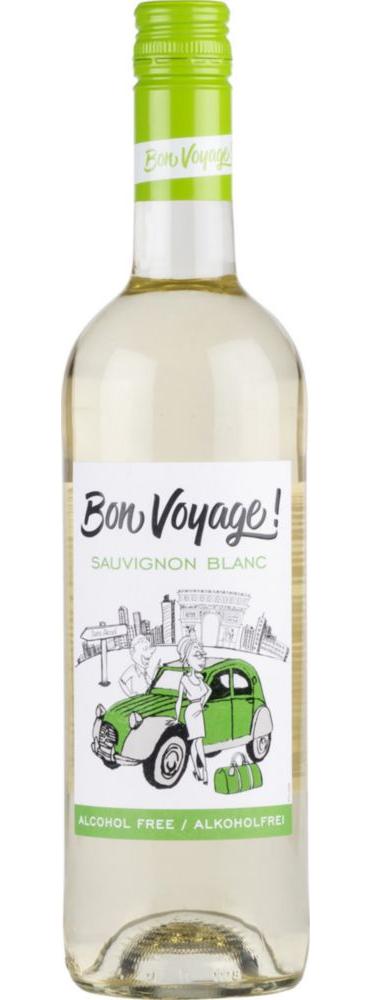 

Вино Безалкогольное BON VOYAGE Совиньон Блан белое слабогазированное 0,75л0,75л