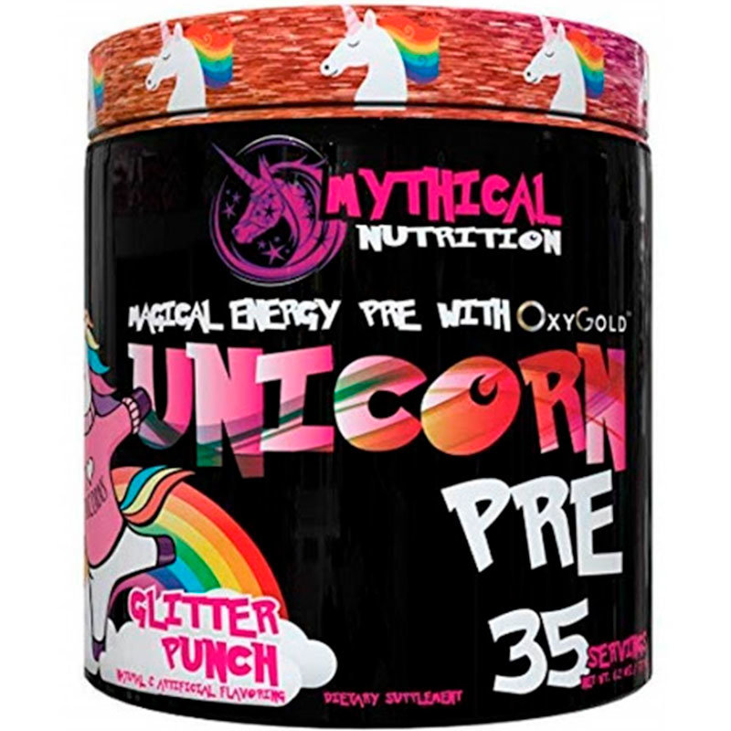 Предтренировочный комплекс Mythical Nutrition Unicorn Pre 350 г glitter punch