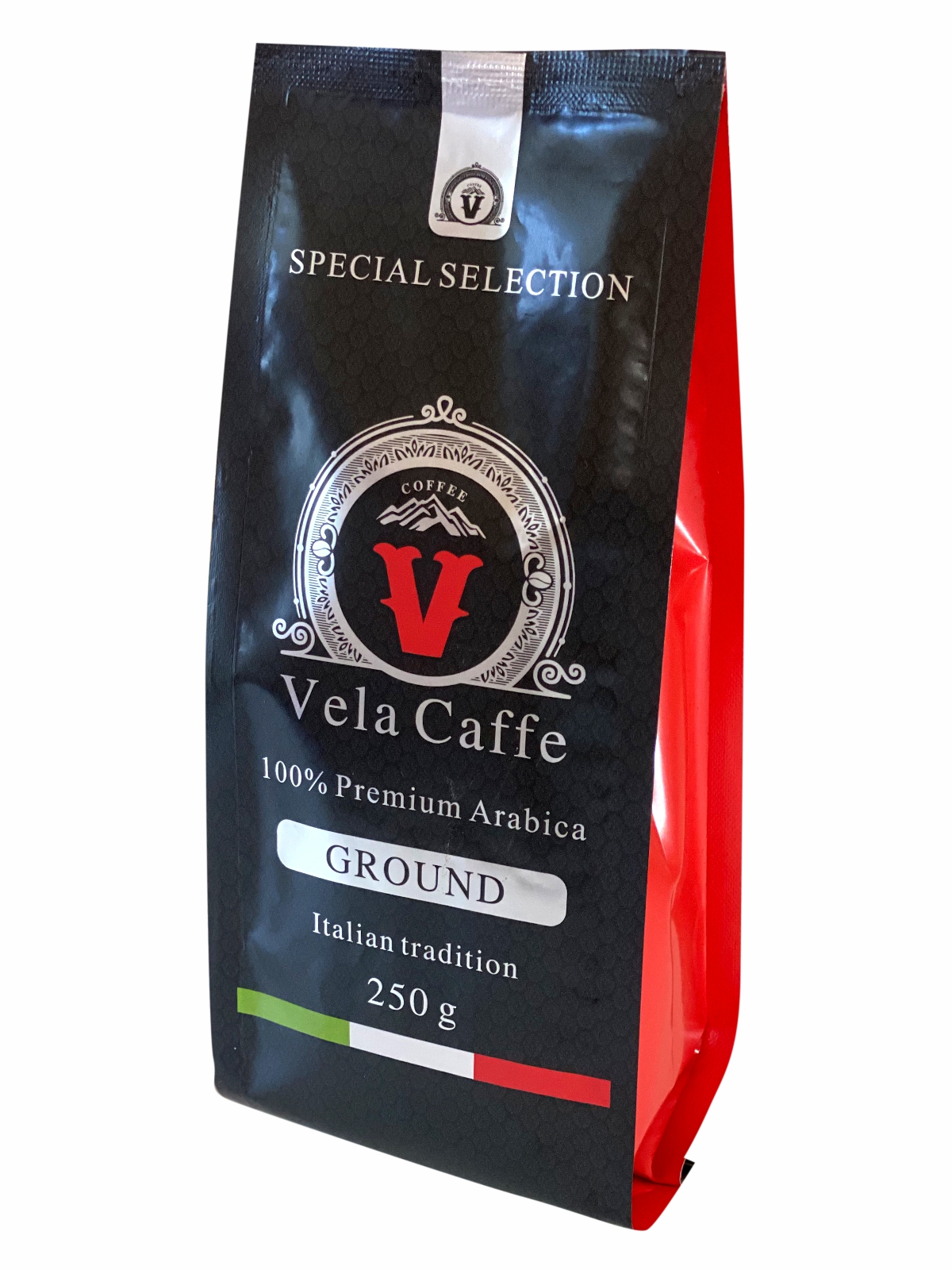

Кофе молотый Vela Caffe 100% Арабика Премиум 250гр светлая обжарка