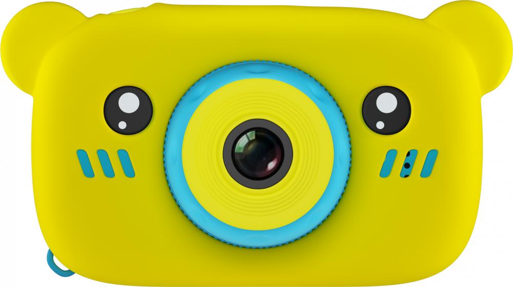 фото Фотоаппарат цифровой компактный gsmin fun camera bear yellow/blue