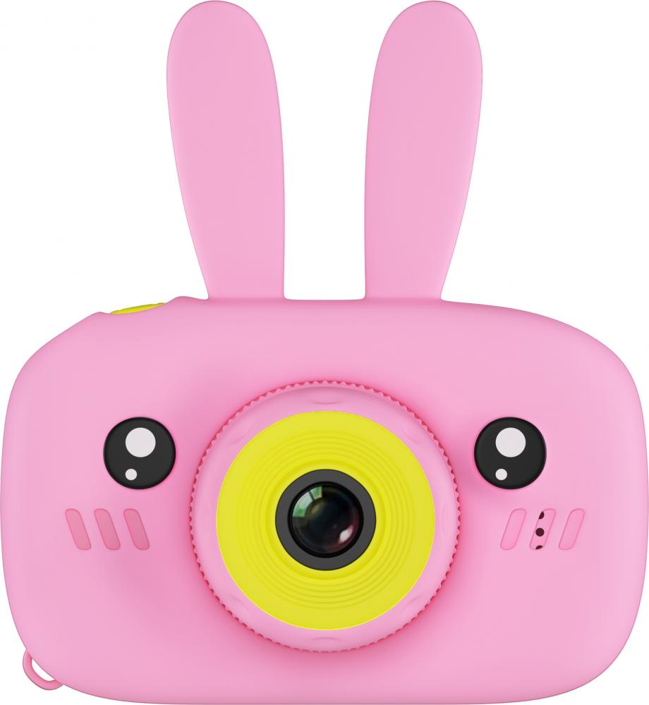Фотоаппарат цифровой компактный GSMIN Fun Camera Rabbit Pink