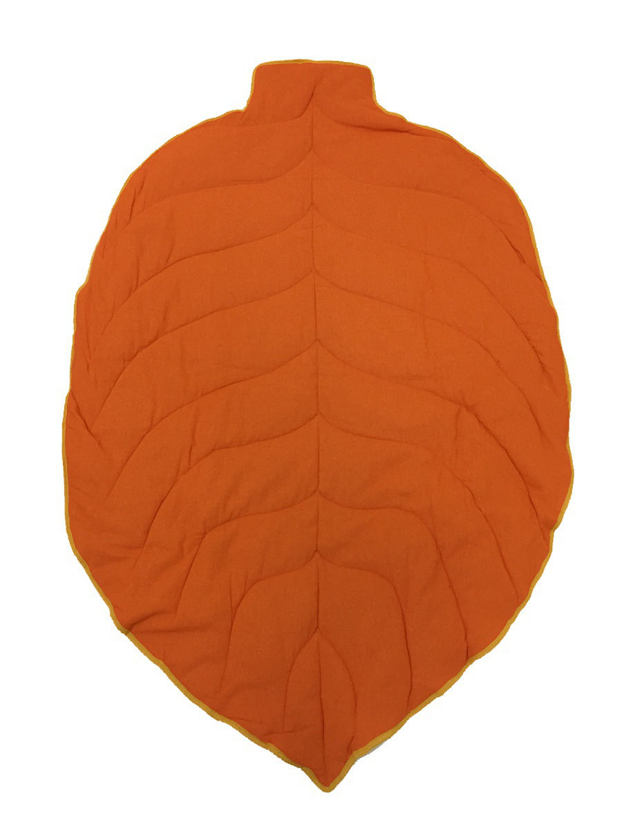 фото Коврик-одеяло для детей стеганое цитрусовое дерево 0,95x1,45м (желт.звезда-оранж моно) hotenok