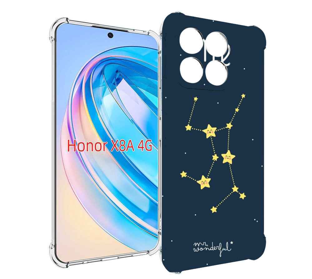 

Чехол MyPads знак-зодиака-дева-3 для Honor X8a, Tocco