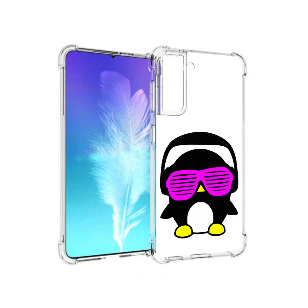 

Чехол MyPads Tocco для Samsung Galaxy S21 пингвин (PT157088.510.541), Прозрачный, Tocco