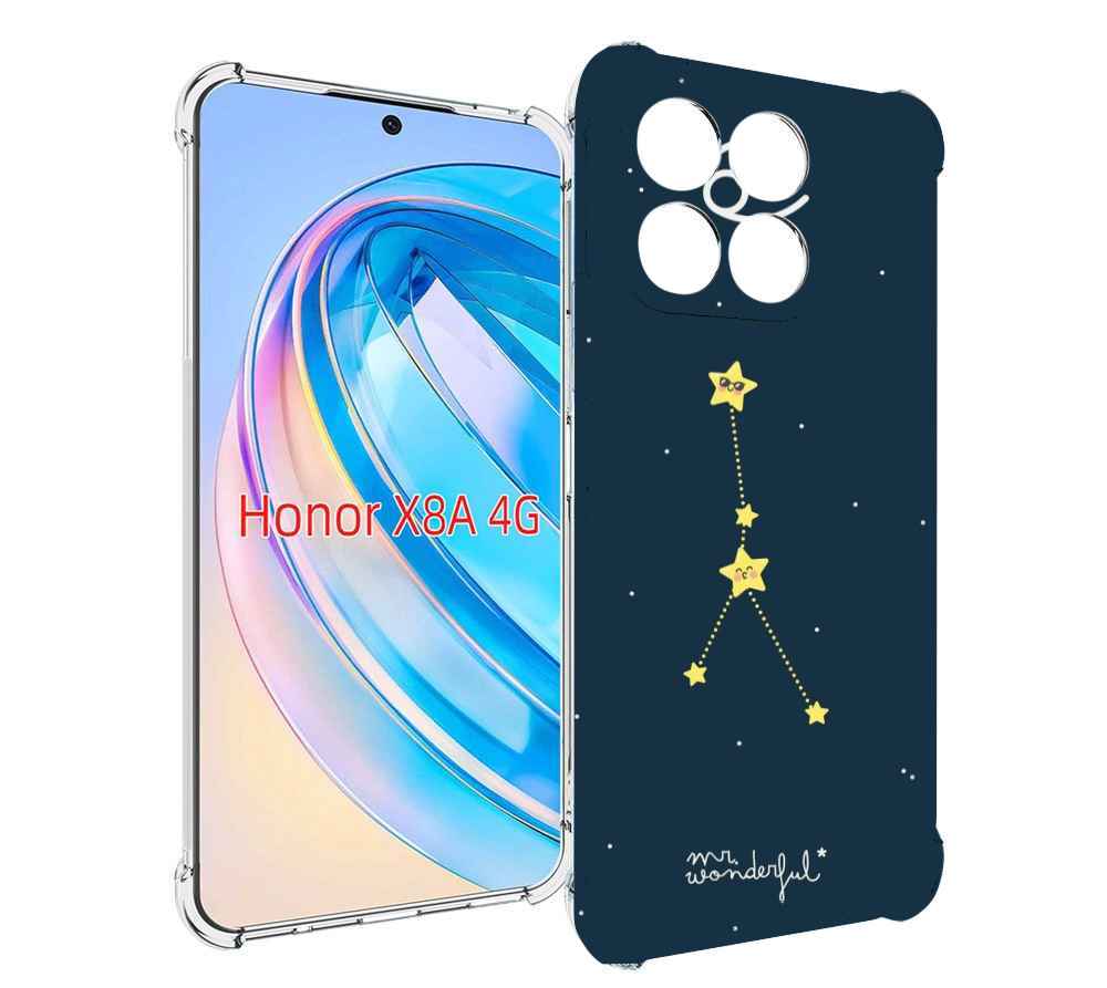 

Чехол MyPads знак-зодиака-рак-3 для Honor X8a, Tocco