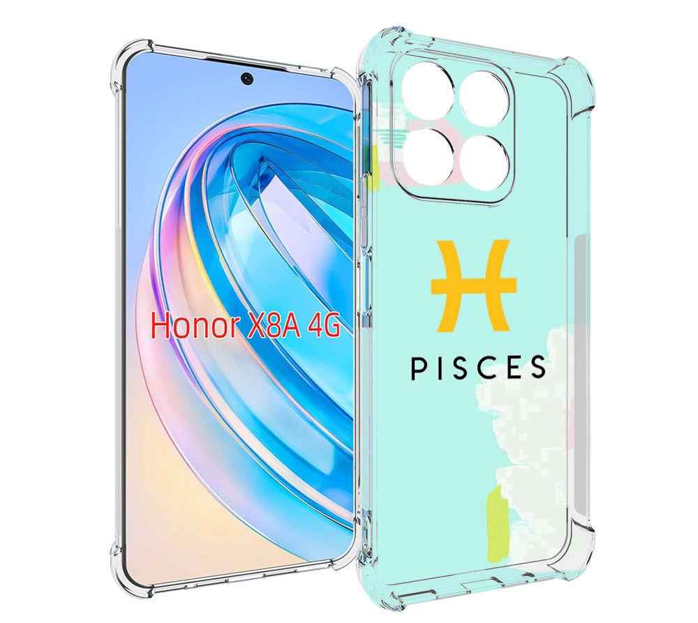 

Чехол MyPads знак-зодиака-рыбы-2 для Honor X8a, Tocco
