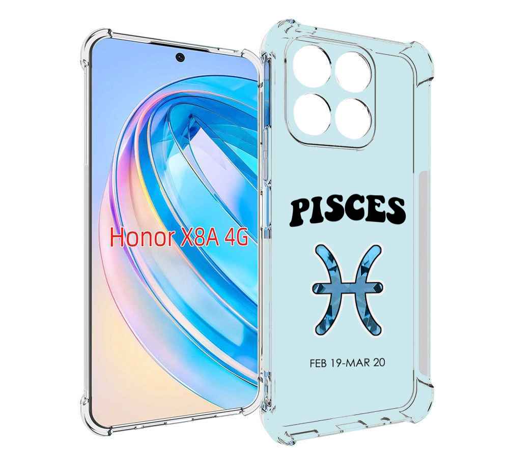 

Чехол MyPads знак-зодиака-рыбы-3 для Honor X8a, Tocco