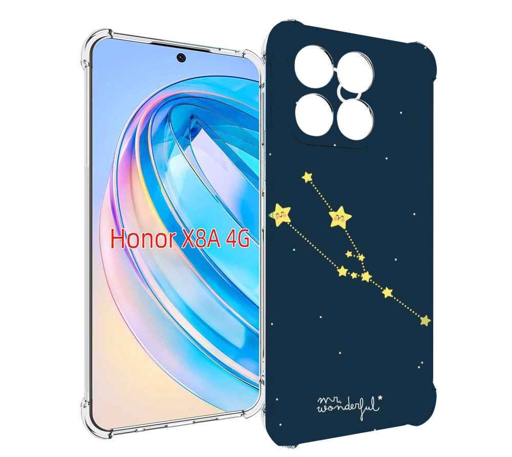 

Чехол MyPads знак-зодиака-телец-4 для Honor X8a, Tocco