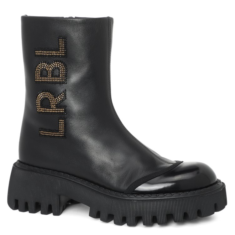 

Полусапоги женские Loriblu 4TL133 черные 36 EU, 4TL133