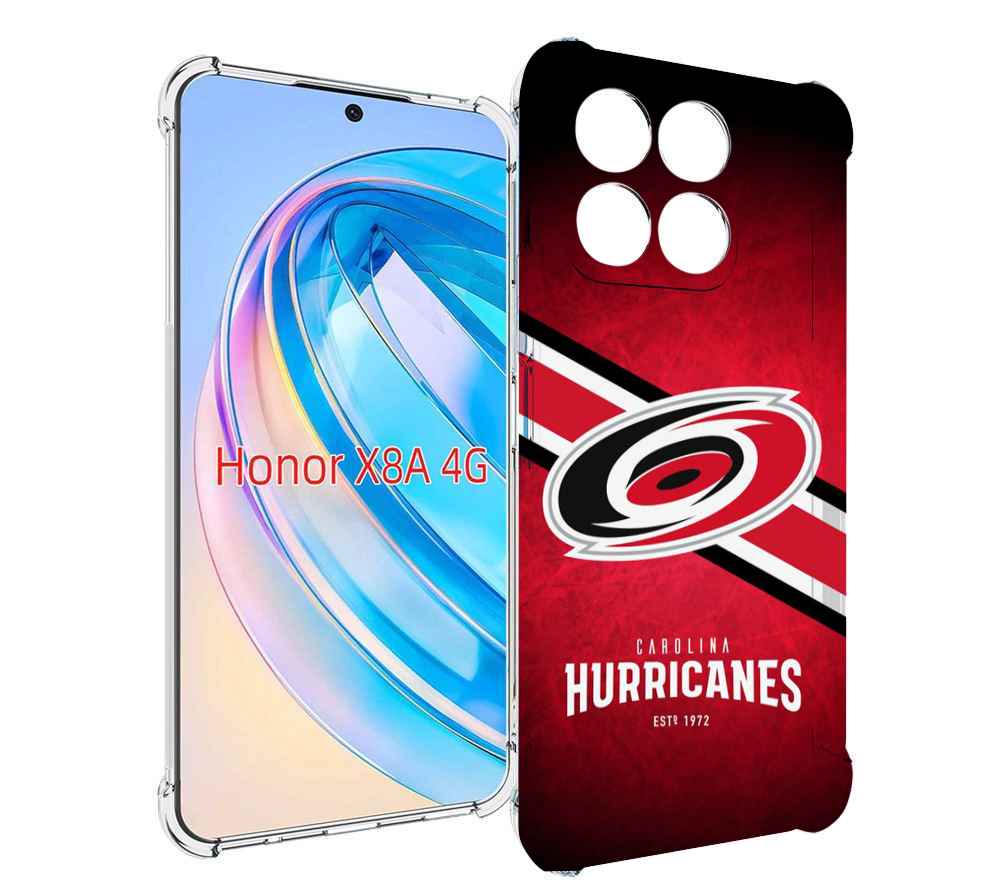 

Чехол MyPads каролина харрикейнс мужской для Honor X8a, Tocco