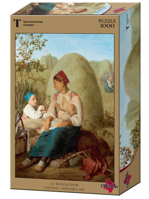 

Пазл Венецианов А.Г. Сенокос , 3000 элементов