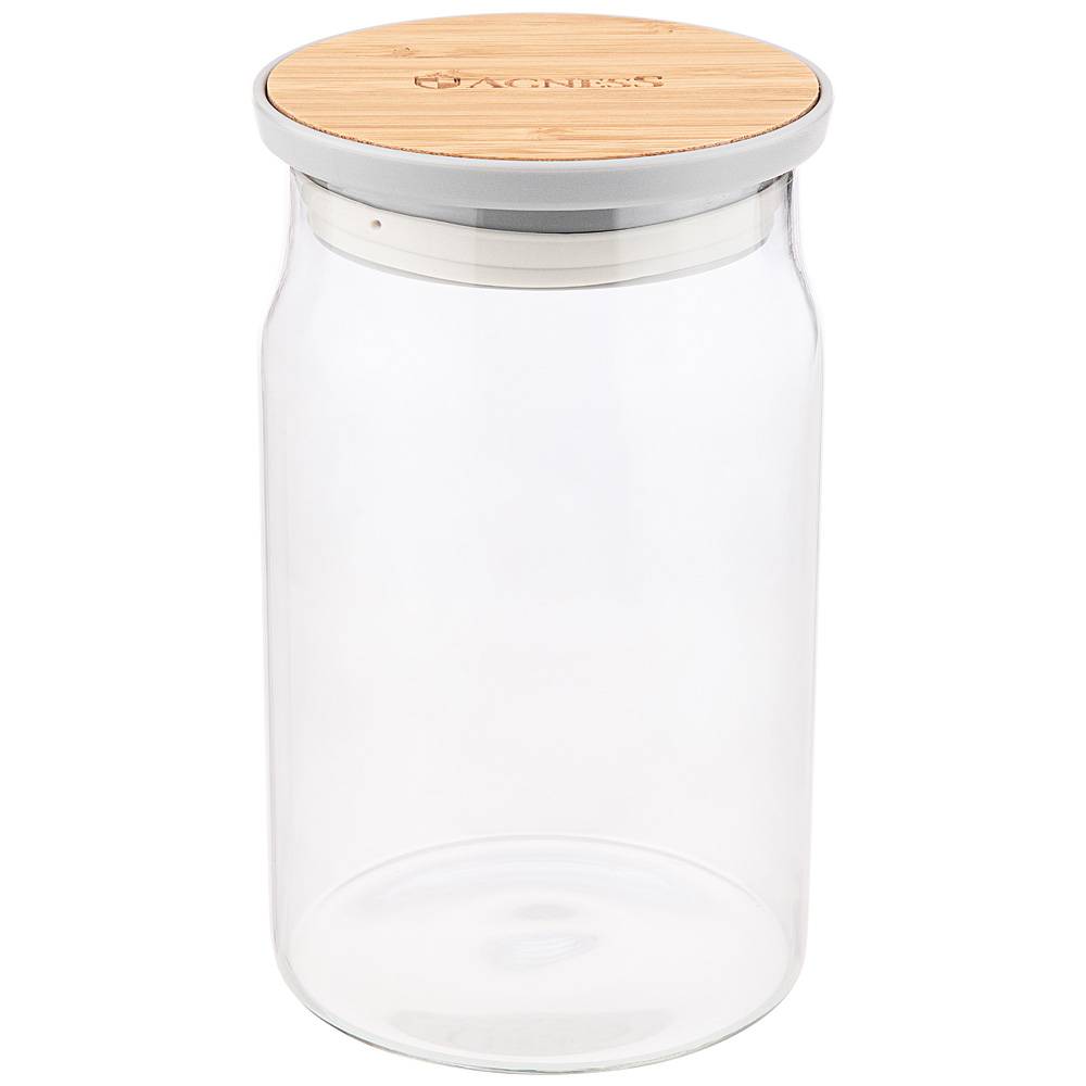 

Набор из 2 штук Банка для продуктов Agness Basic native 9.45х15.8см 700мл 886-104_2
