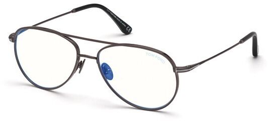 

Оправа для очков мужская Tom Ford TF 5693-B 008, серый/синий, TF 5693-B 008