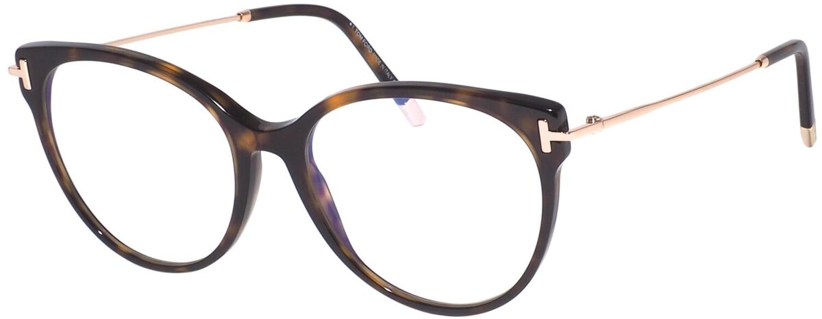 

Оправа для очков женская Tom Ford TF 5770-B 052, коричневый/золотистый, TF 5770-B 052