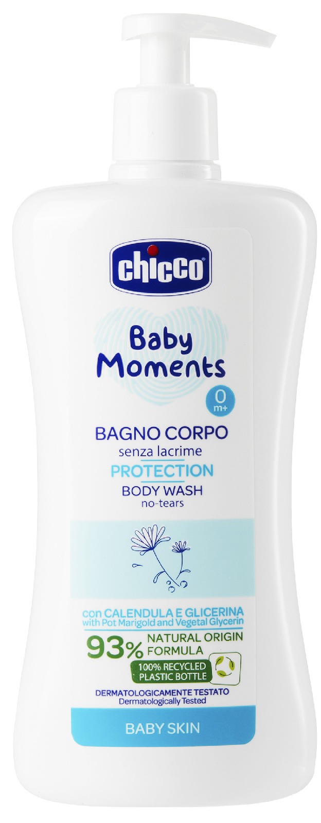 Пена для ванны Chicco Baby Moments Protection 0м+, 500 мл  - купить