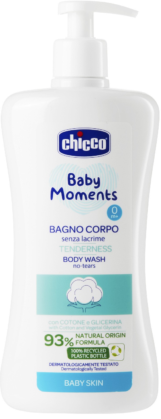 фото Пена для ванны chicco baby moments tenderness 0м+, 500 мл