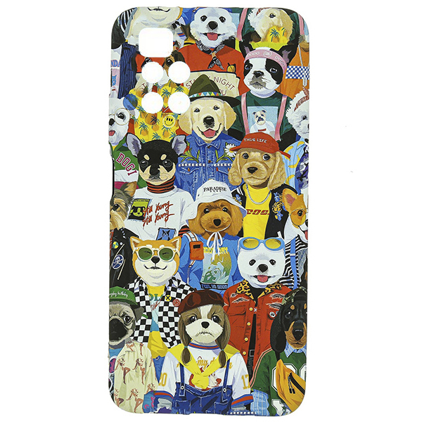 

Силиконовый чехол Xiaomi Redmi 10 Helsen L67, Синий, Xiaomi Redmi 10 L67