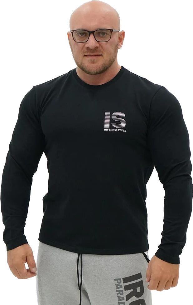 

Лонгслив мужской INFERNO style Л-001-001 черный 3XL, Л-001-001