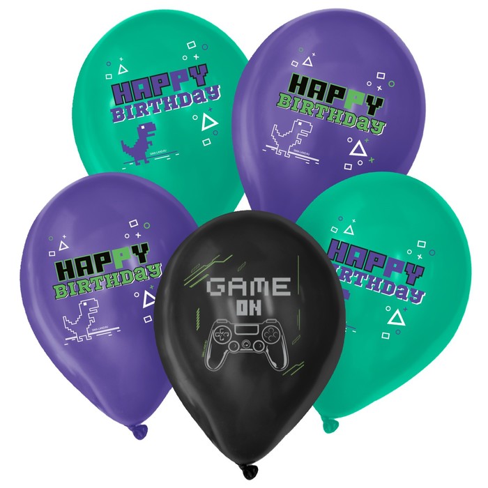 

Шар воздушный Game on, 25 шт., 12"