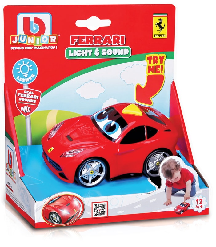 

Машинка игровая со светом и звуком La Ferrari, Bburago 16-85301, Красный