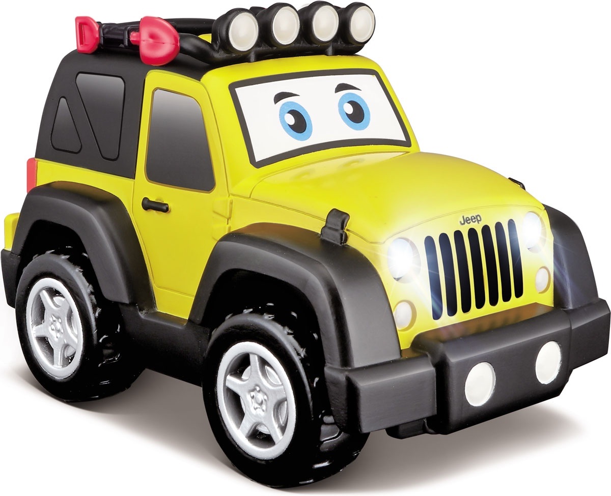 

Машинка игровая со светом и звуком Jeep Wrangler, Bburago 16-81201, Разноцветный