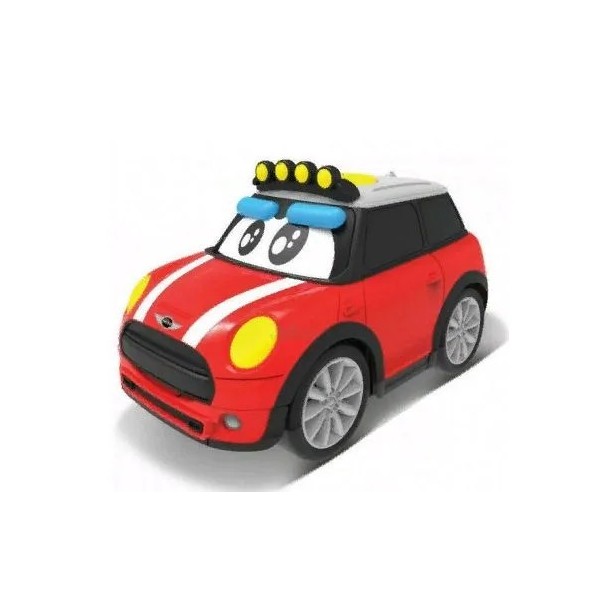

Машинка игровая со светом и звуком Mini Cooper S: Red, Blue, Bburago 16-81205, Разноцветный
