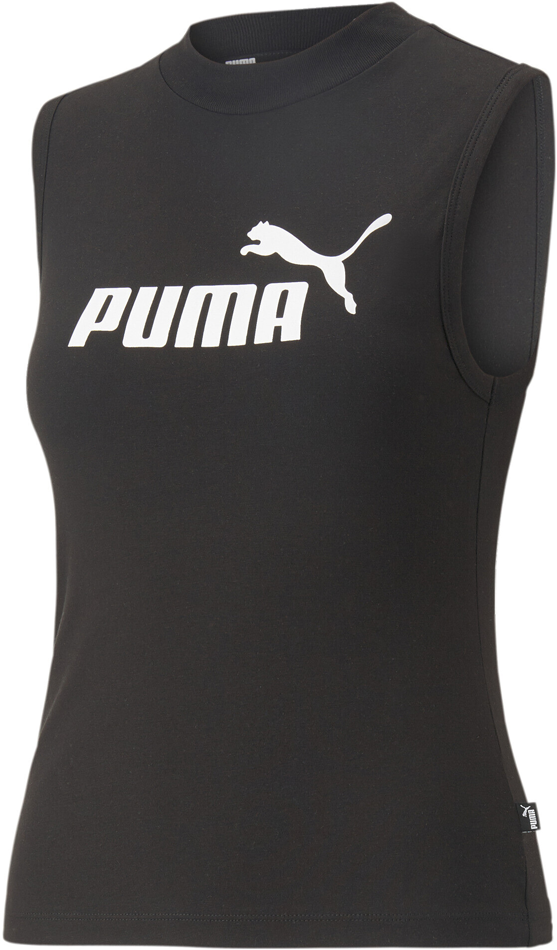 

Майка женская PUMA ESS Slim Logo Tank черная L, Черный, ESS Slim Logo Tank