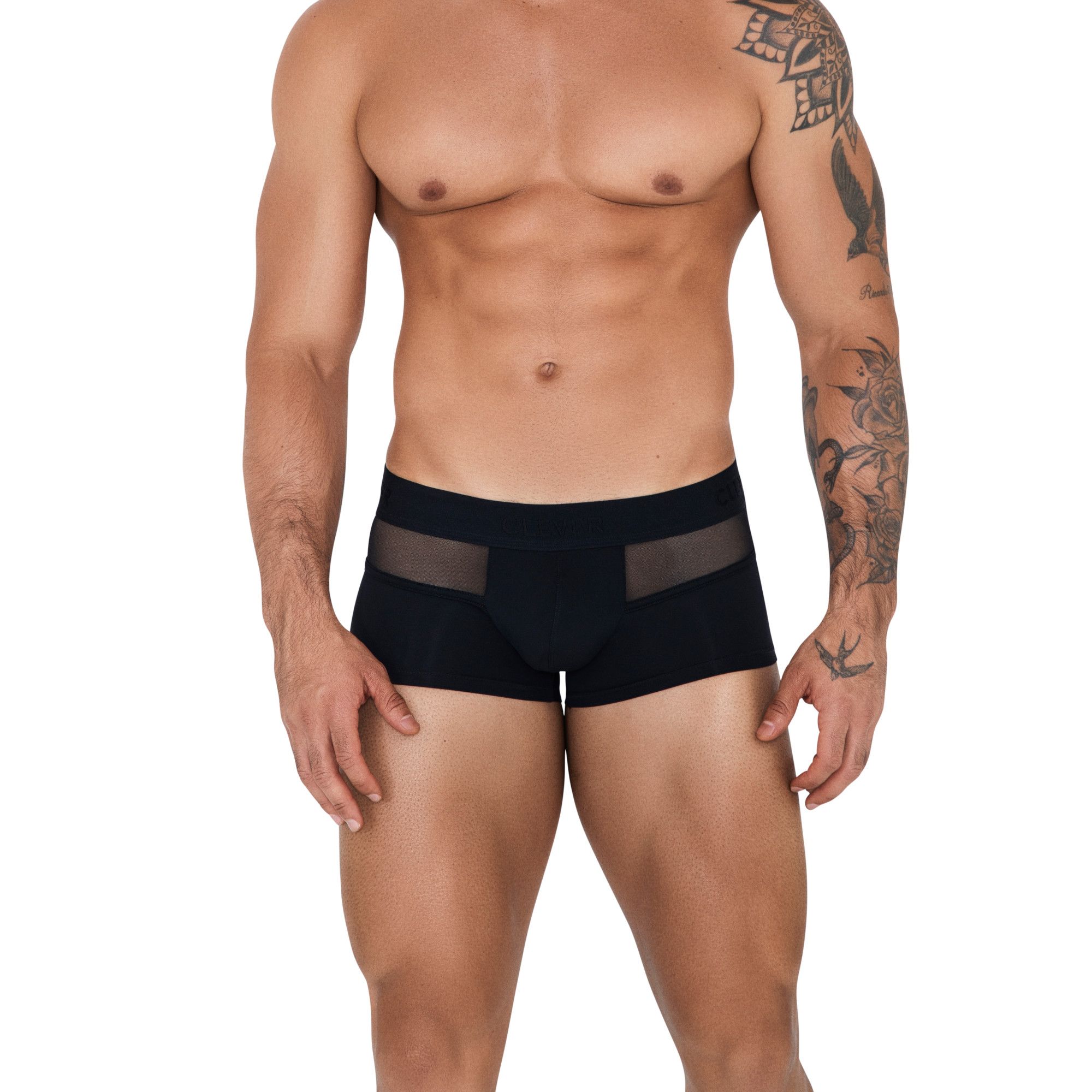 Трусы мужские Clever Masculine Underwear 151111 черные L 1 штука 3503₽