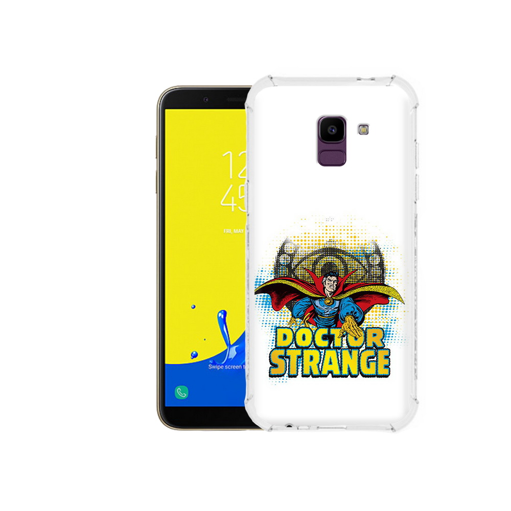 Чехол MyPads Tocco для Samsung Galaxy J6 (2018) доктор стренж рисунок